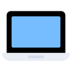external laptop-digital-technology-vectorslab-flat-vectorslab icon
