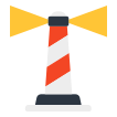 external lighthouse-travel-and-tour-camping-and-navigation-vectorslab-flat-vectorslab icon