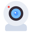 external webcam-digital-technology-vectorslab-flat-vectorslab icon