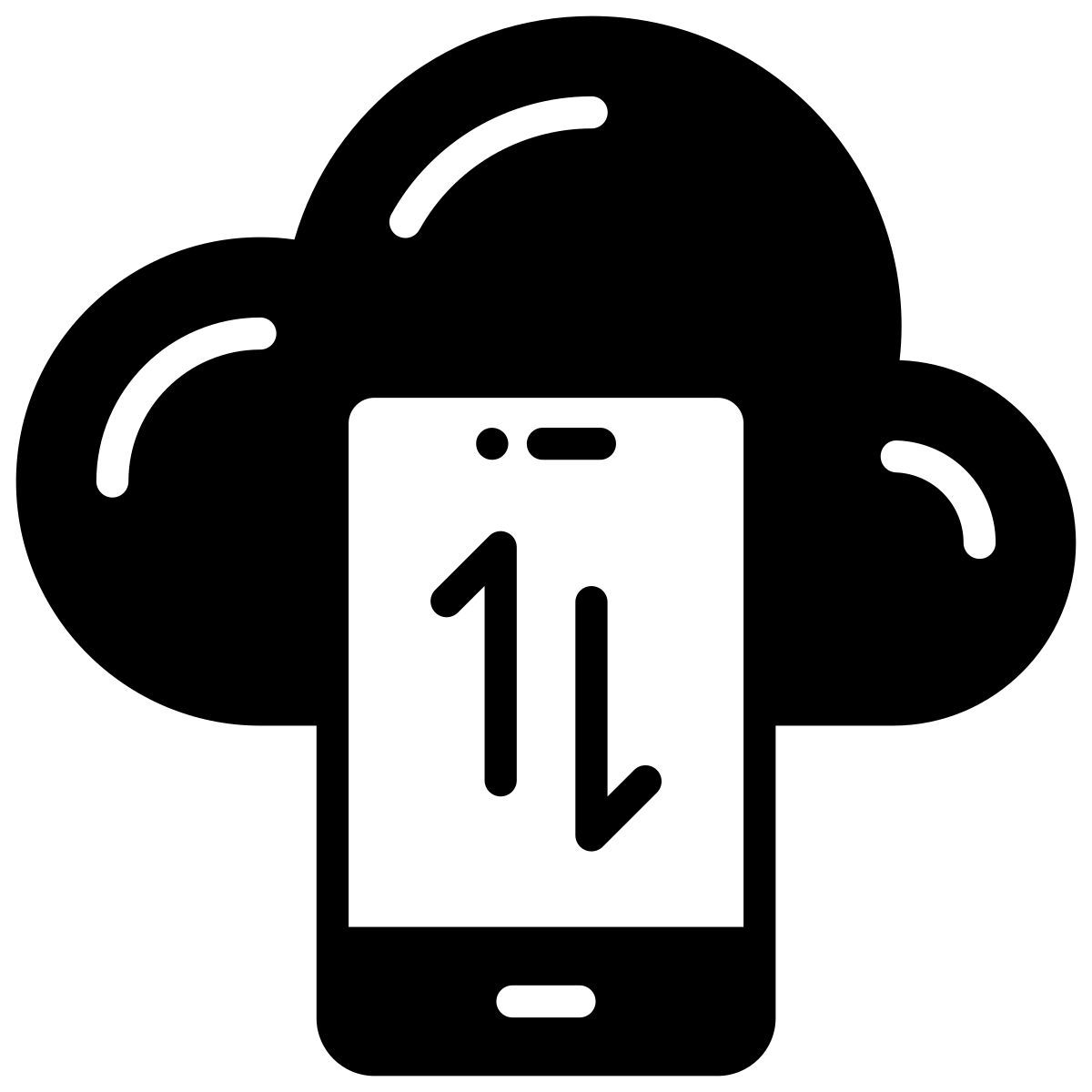 cloud data icon