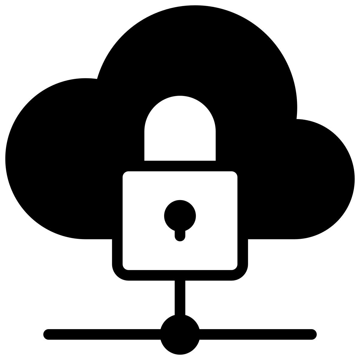 cloud protection icon