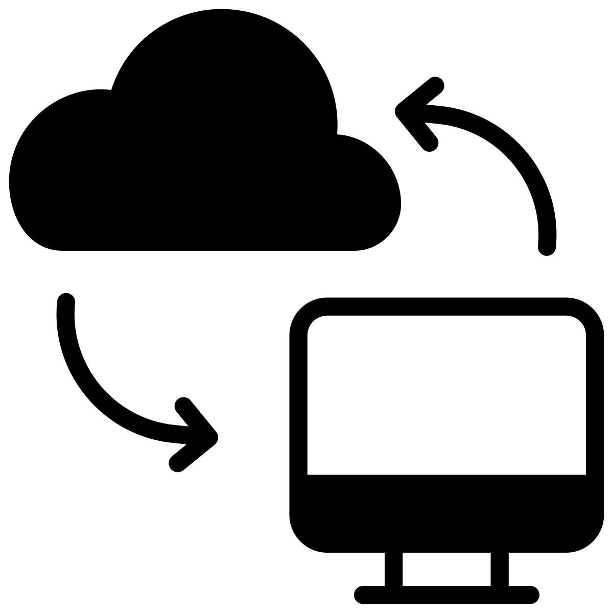 cloud data icon