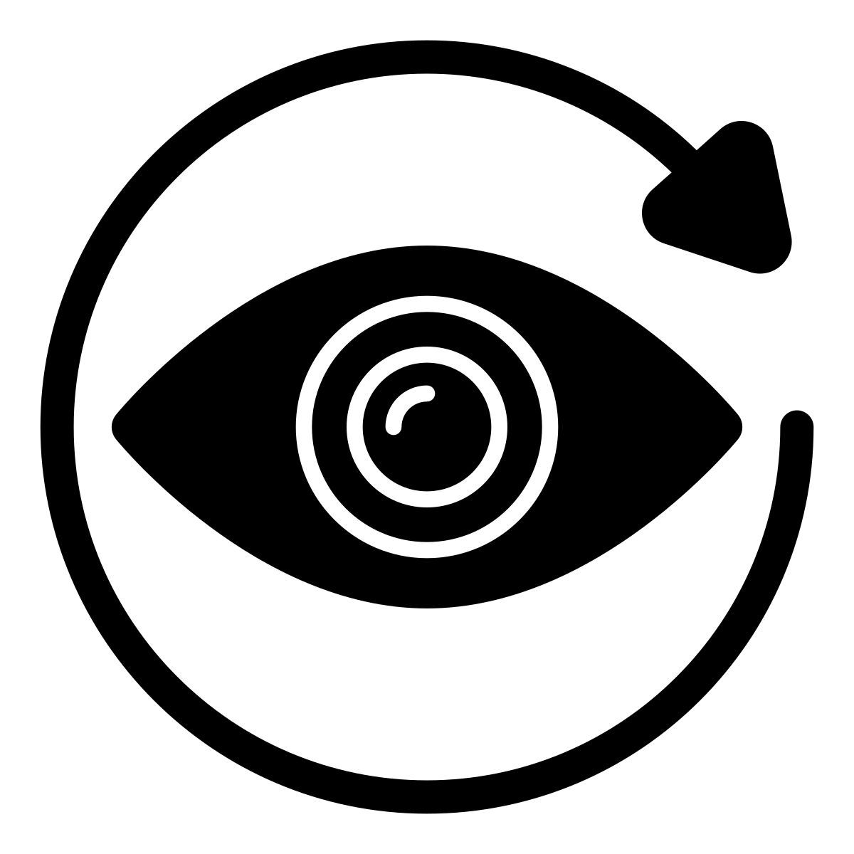 360 degree vision icon