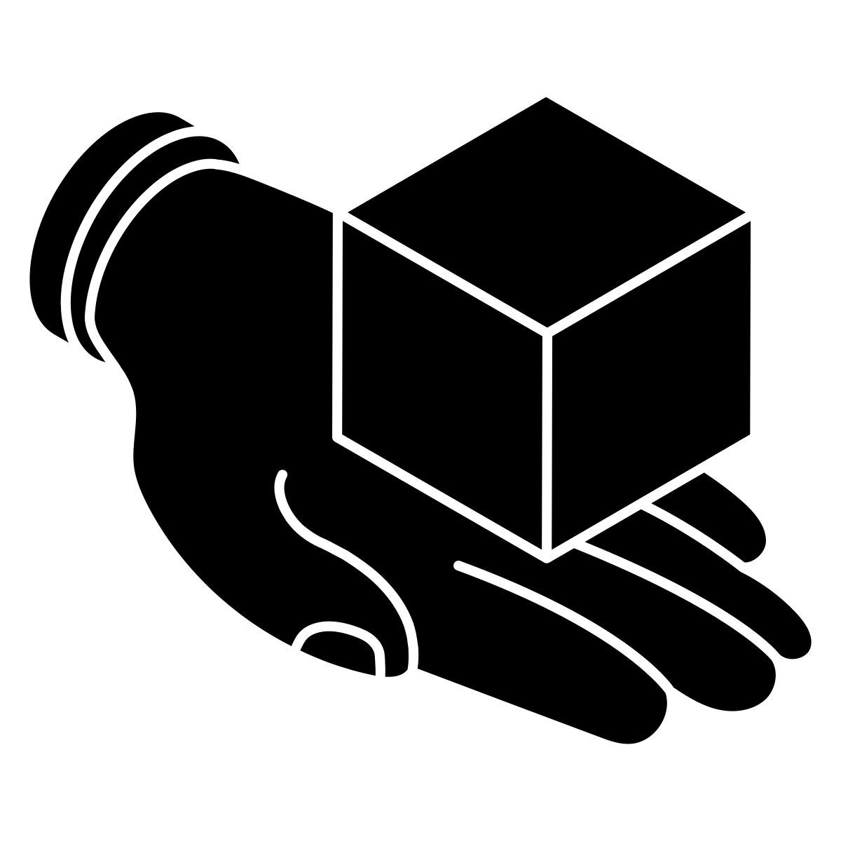 3d cube icon