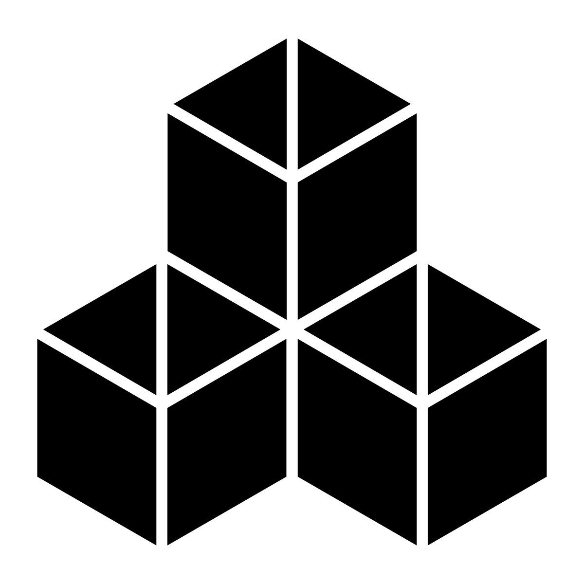 3d cubes icon