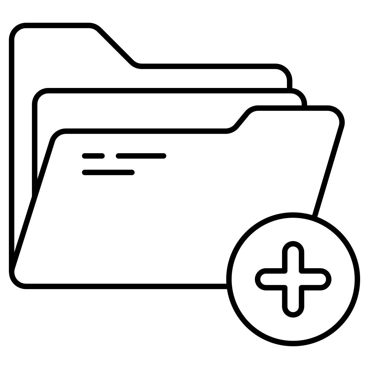 ajouter un dossier icon