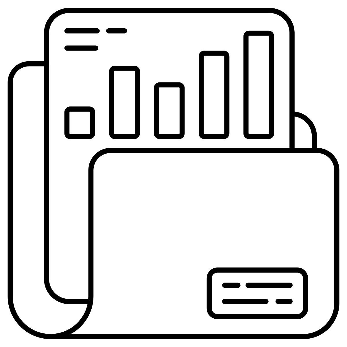 analytical folder icon