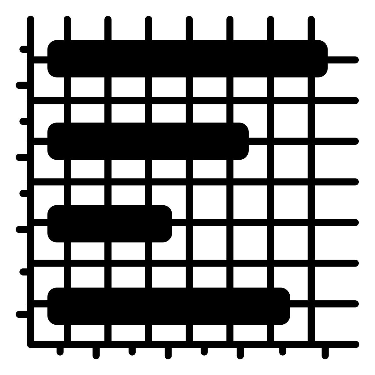 gráfico de setas icon