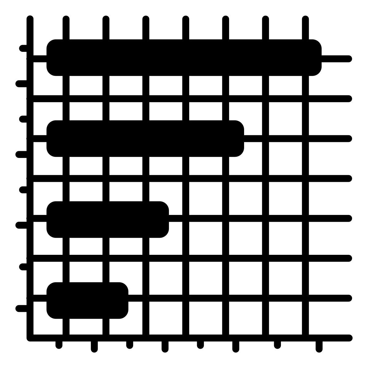 Gráfico de setas icon