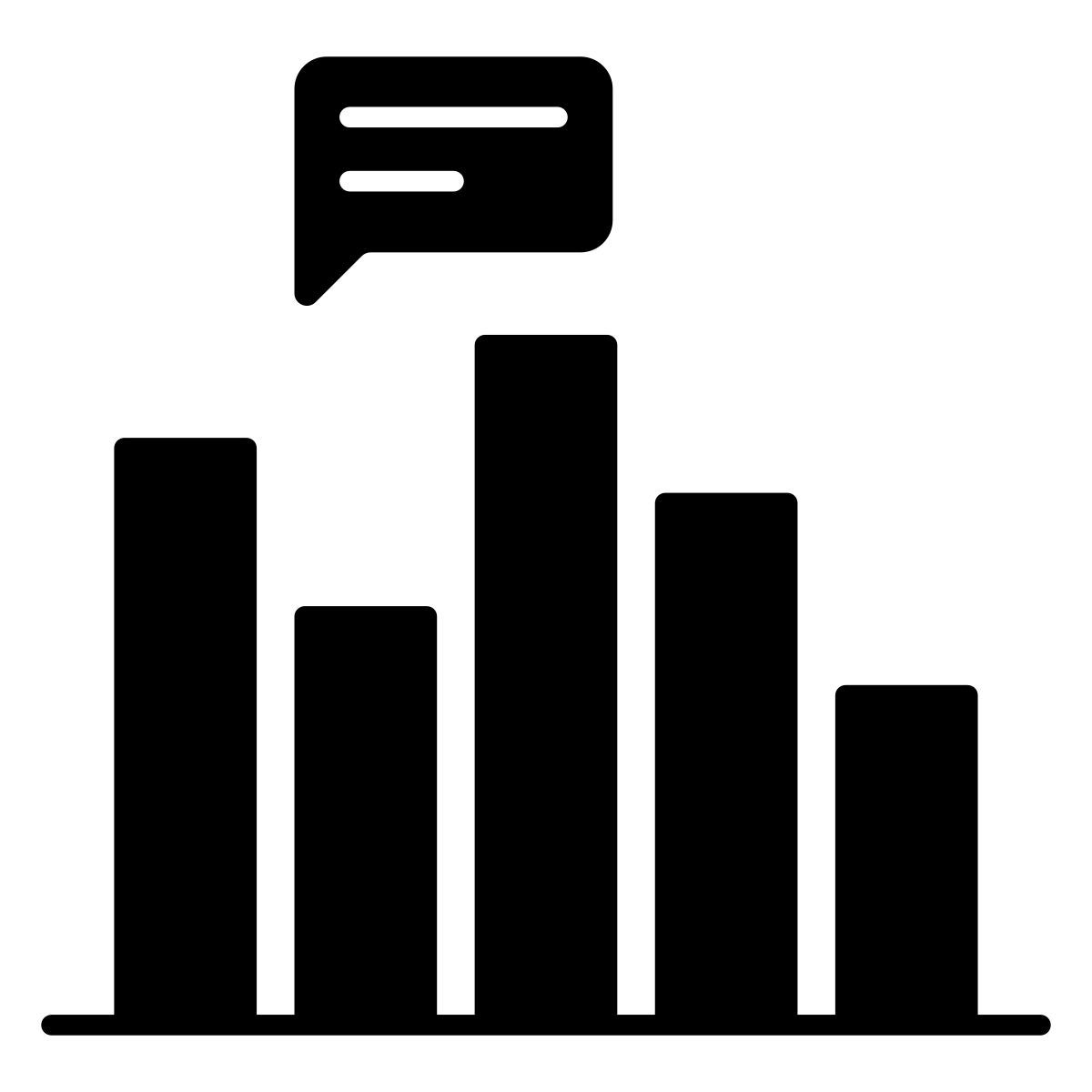 bar chart icon