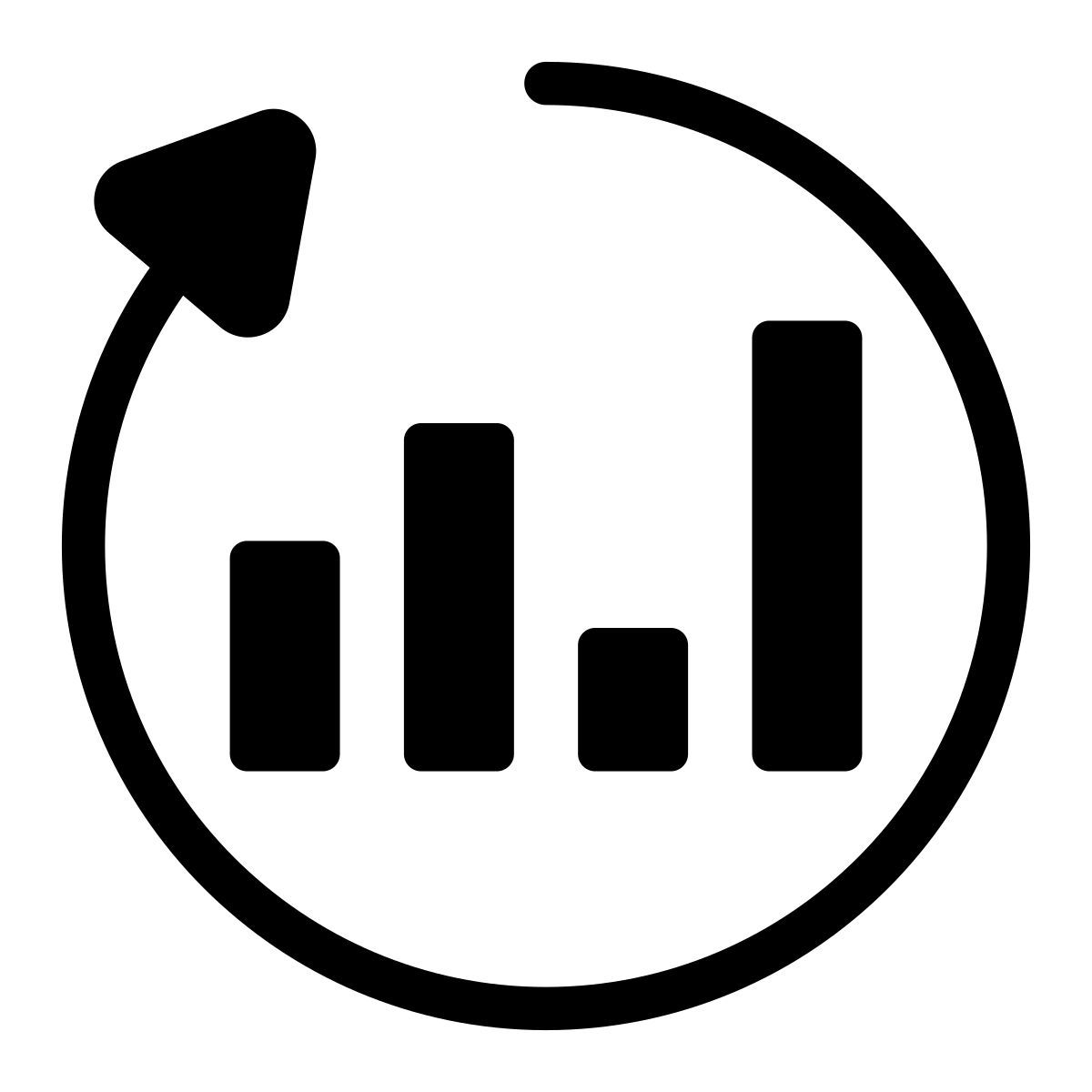 bar chart icon