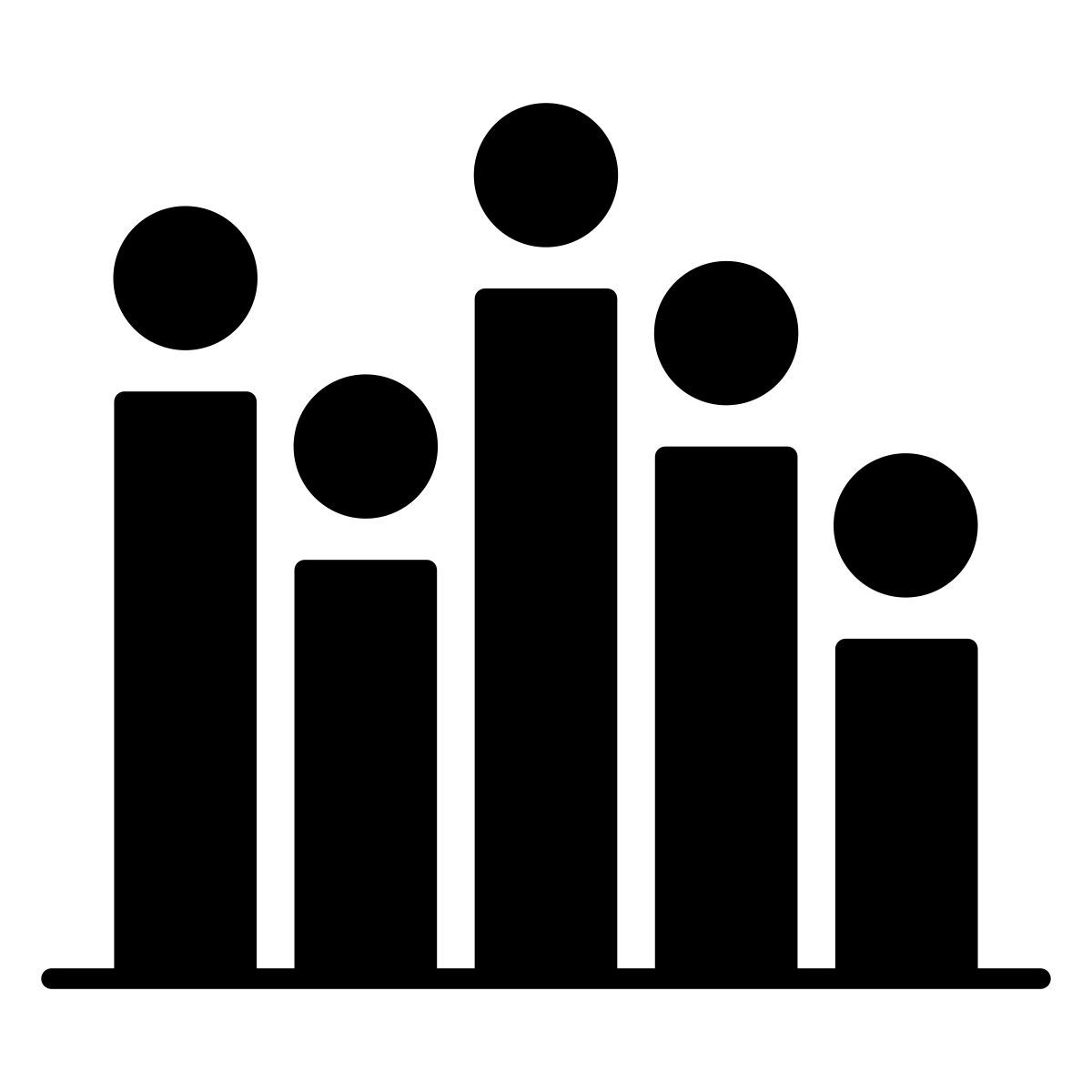 bar graph icon