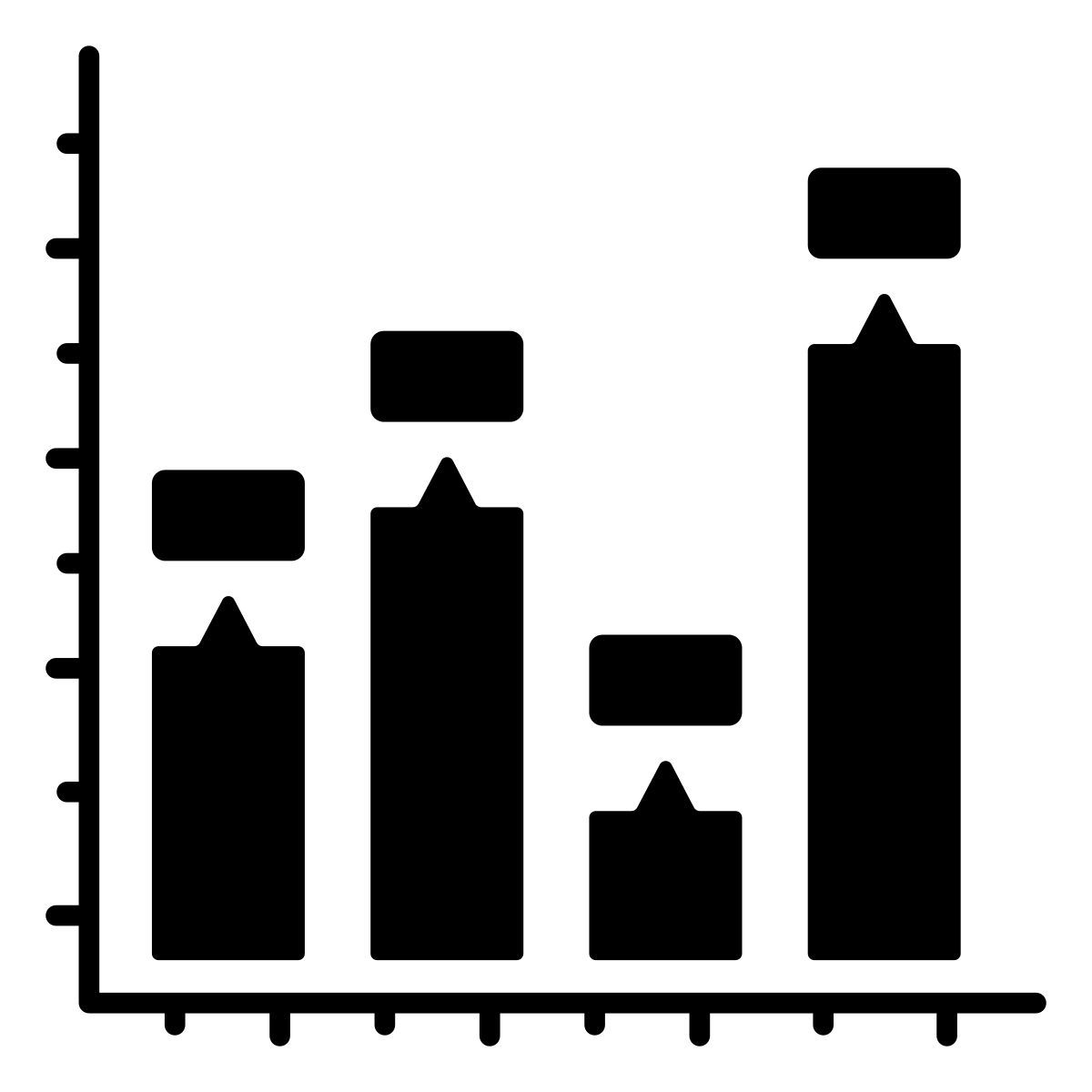 bar graph icon