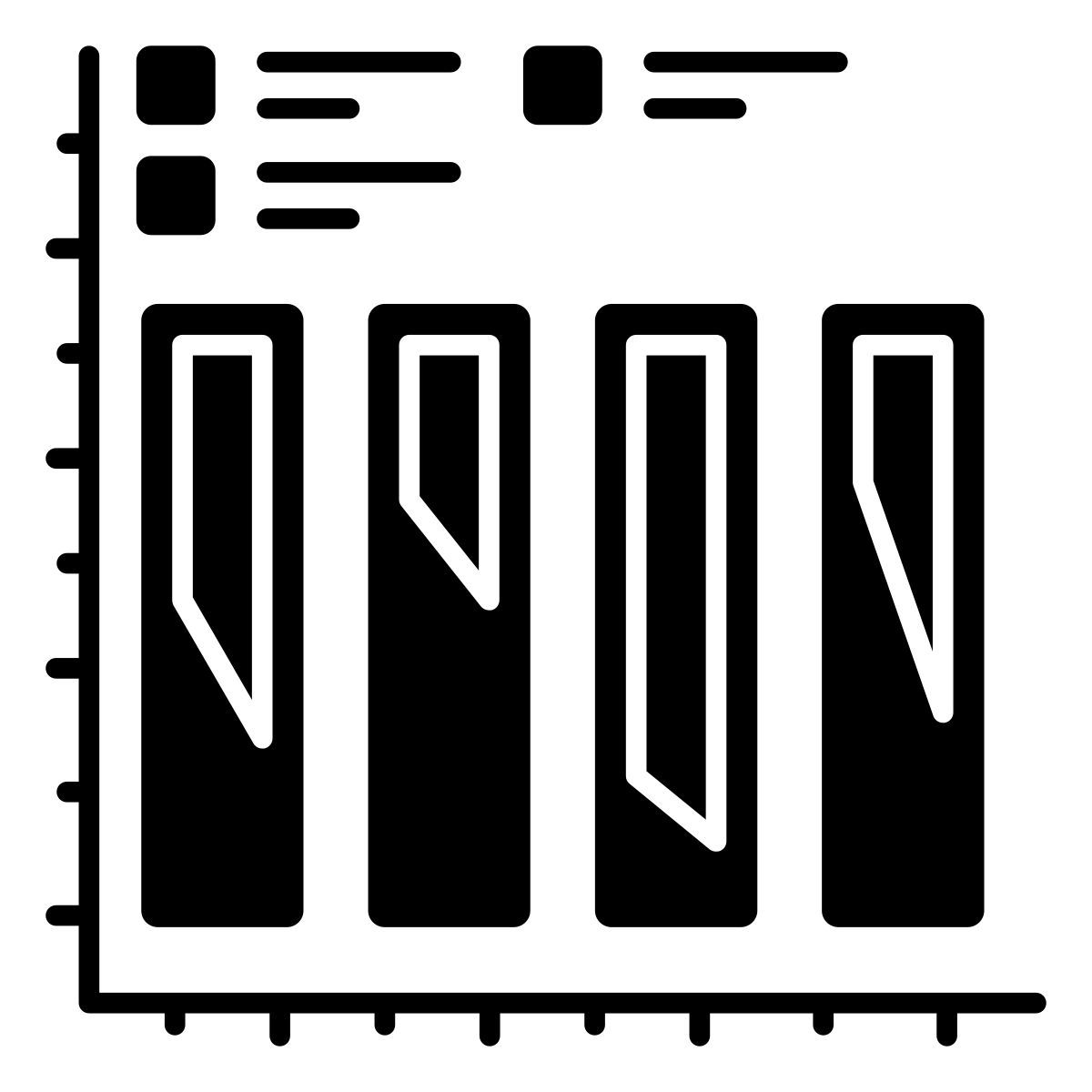 bar graph icon