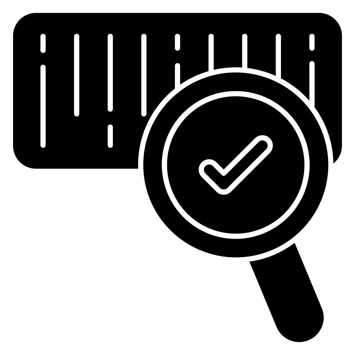 barcode tracking icon