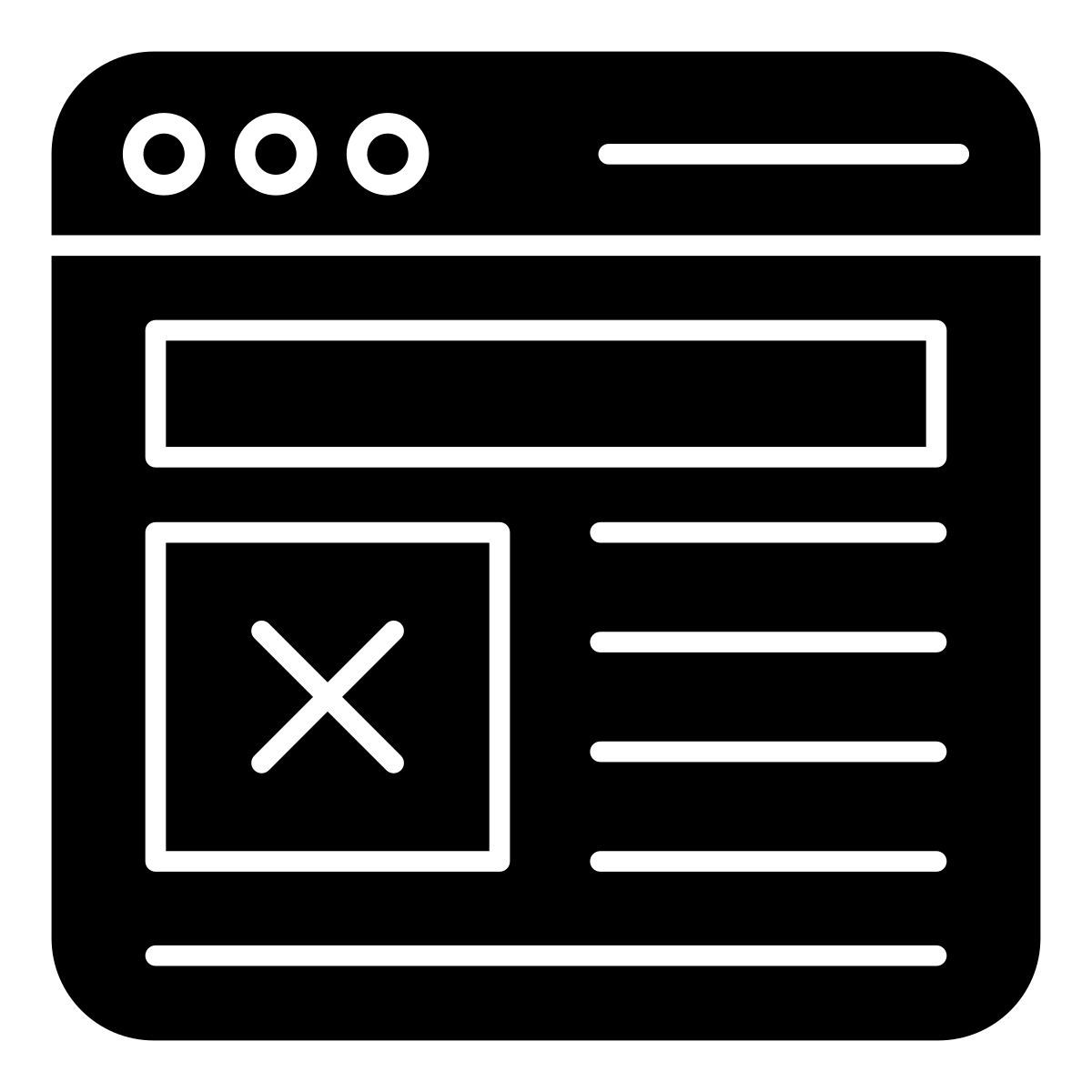 website blockieren icon