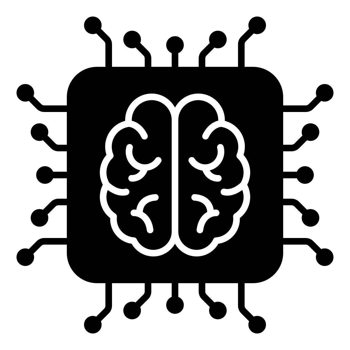 processore cerebrale icon