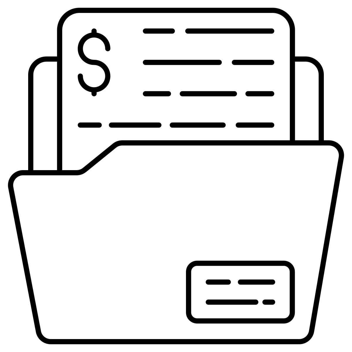 business folder icon