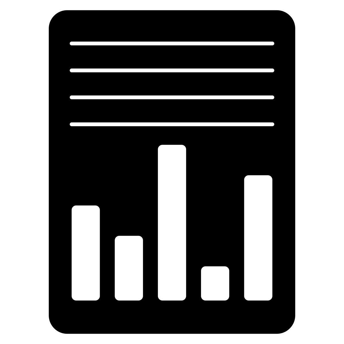 business report icon