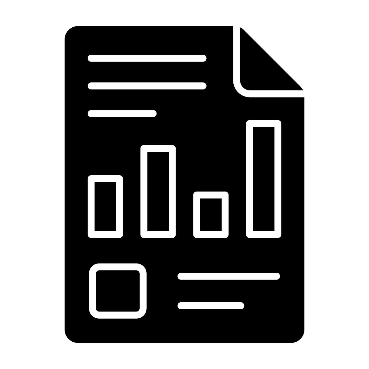 business report icon