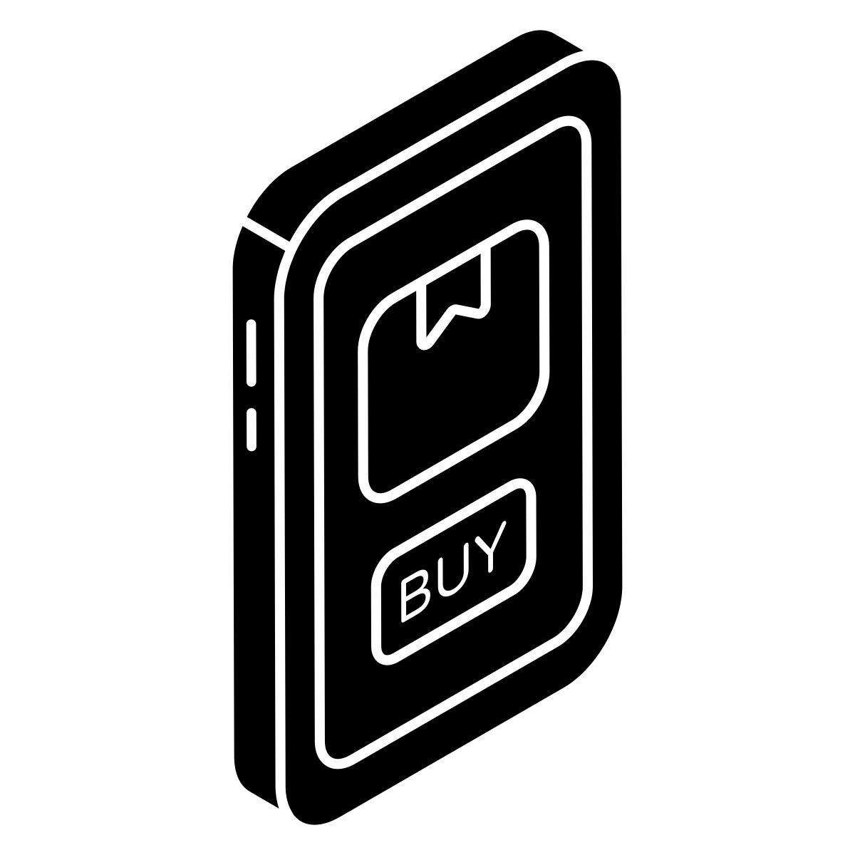 buy mobile parcel icon