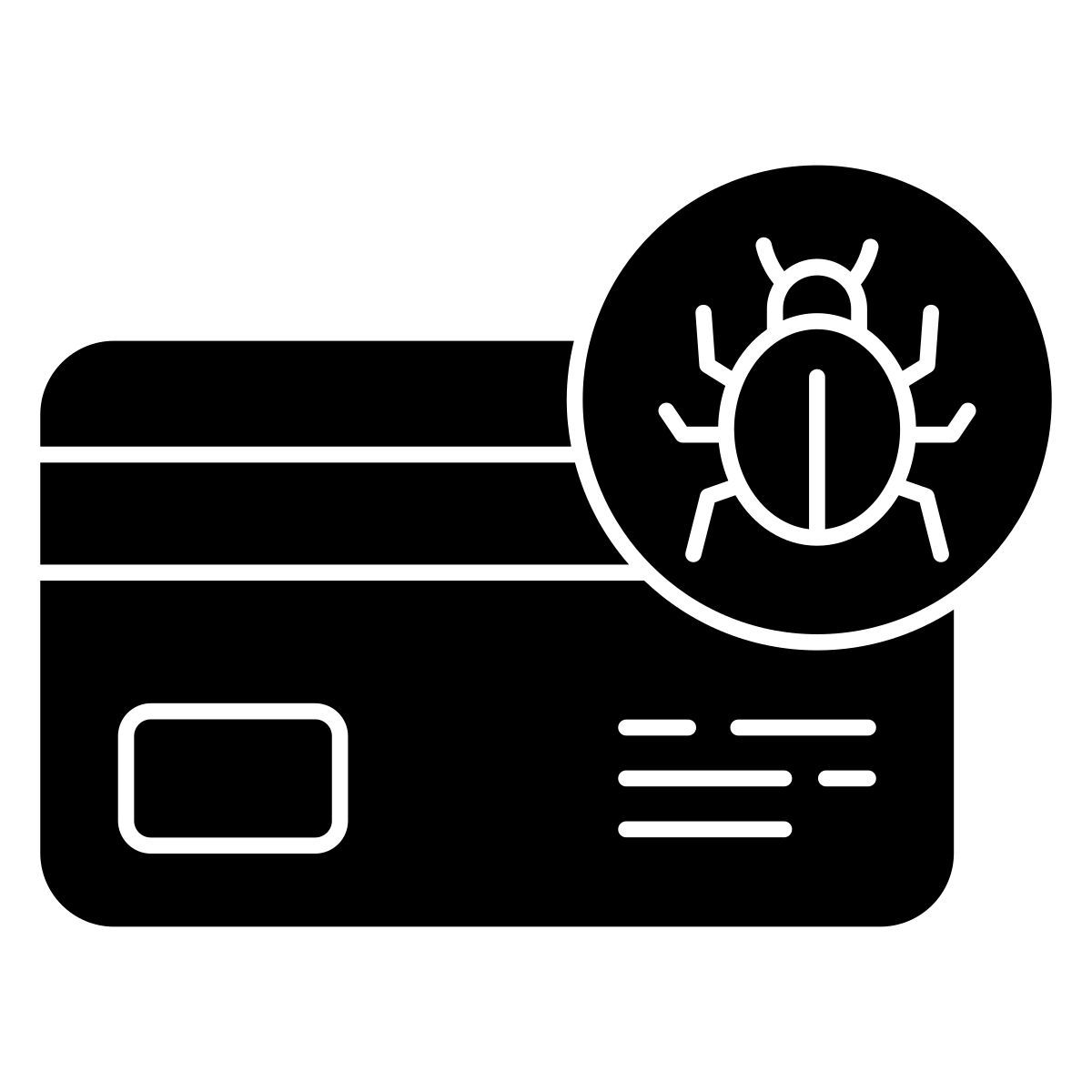 card bug icon