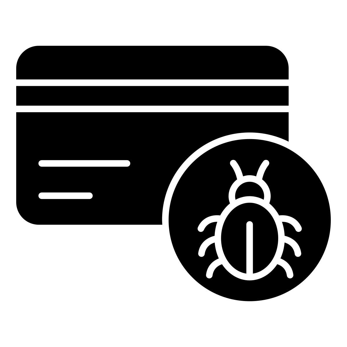 card data phishing icon