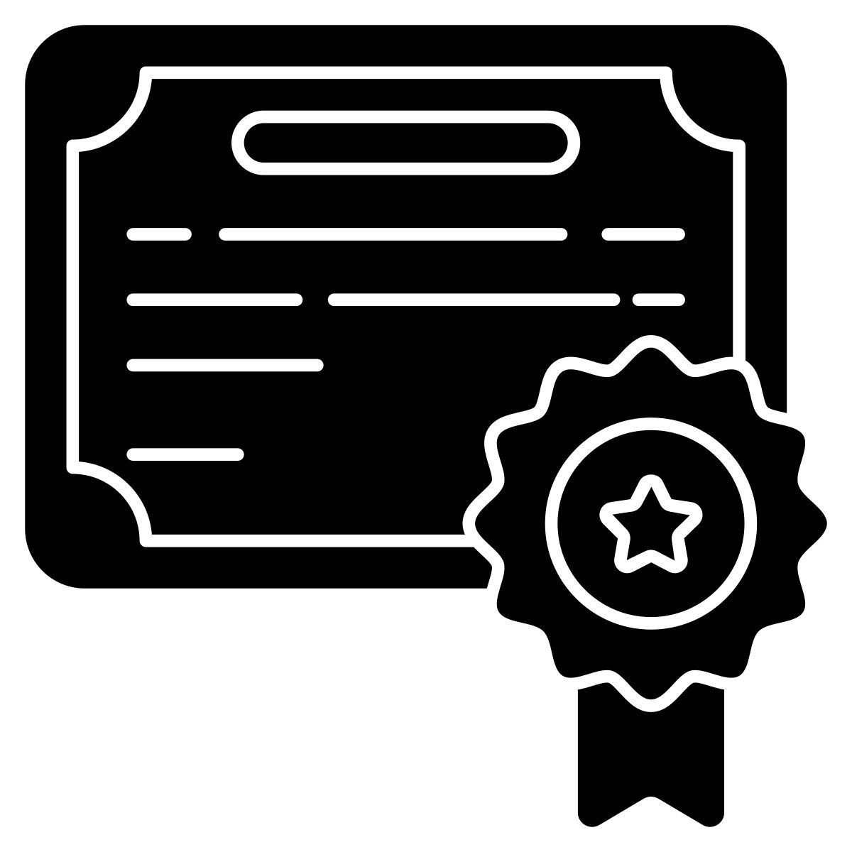 certificate icon