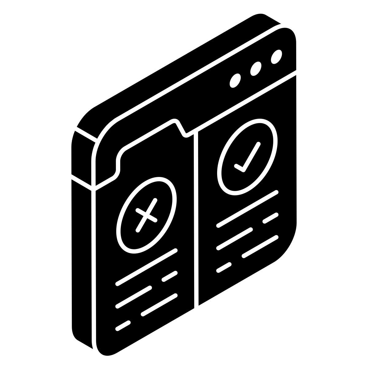 웹사이트 선택 icon