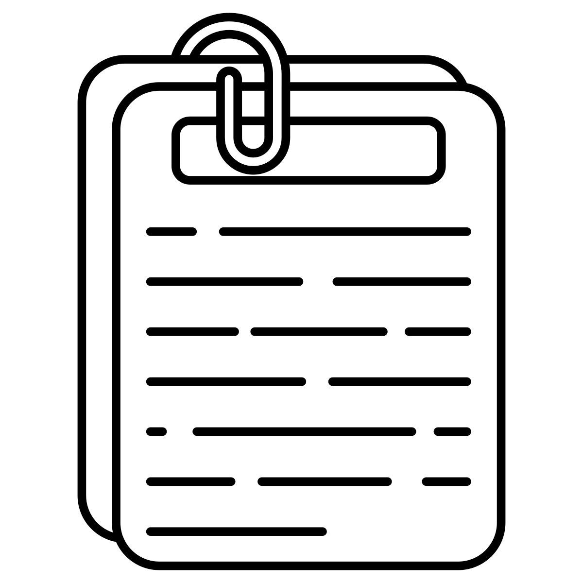 documento recortado icon