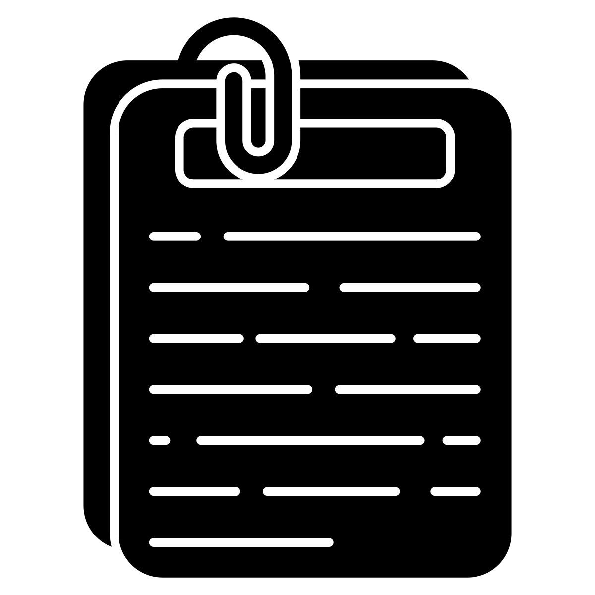 Documento Recortado icon