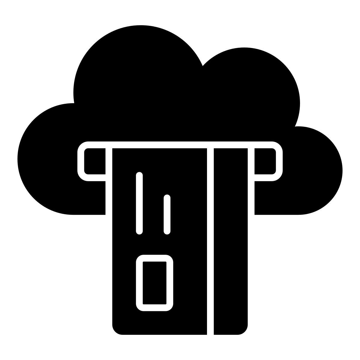 cloud card payment icon