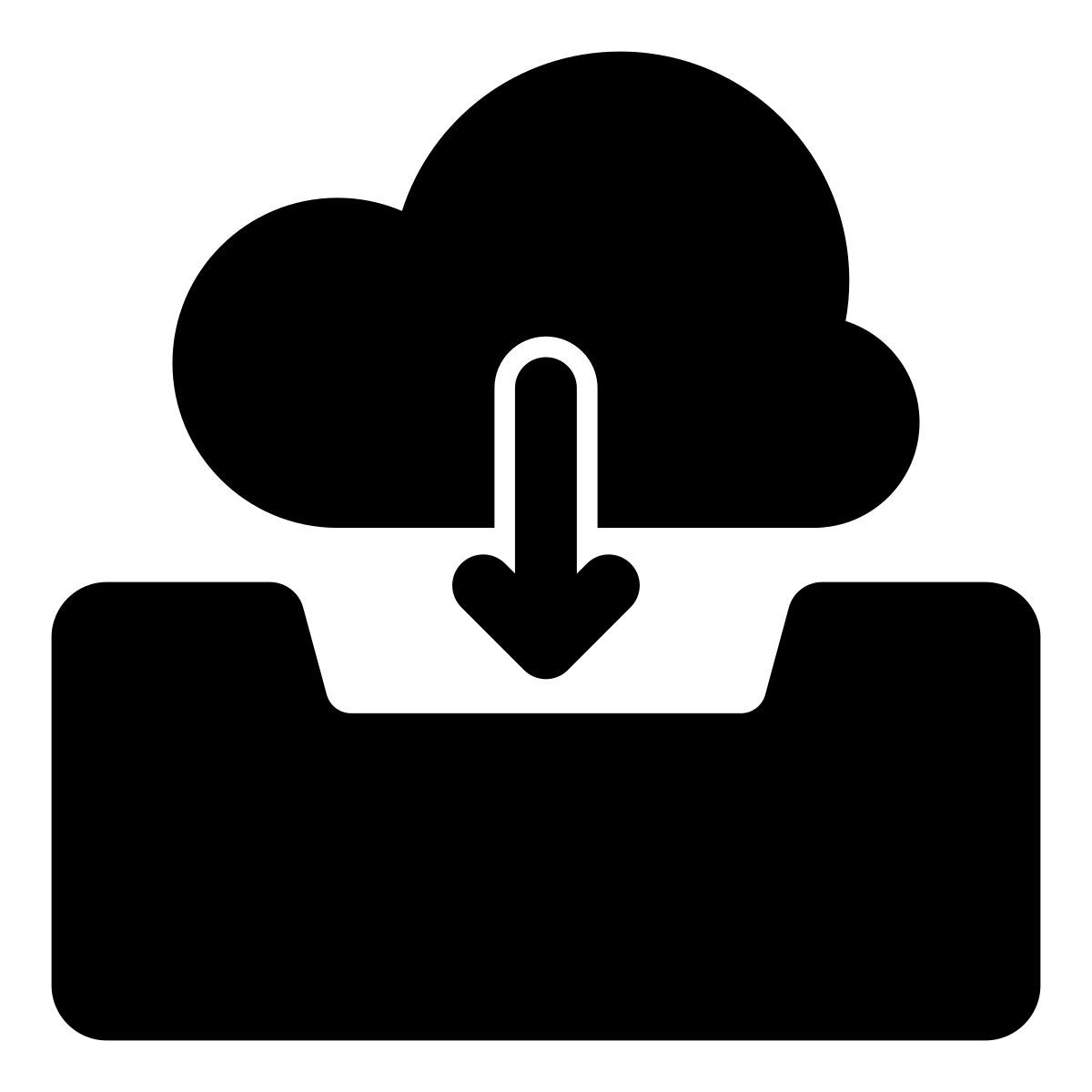 cloud download icon