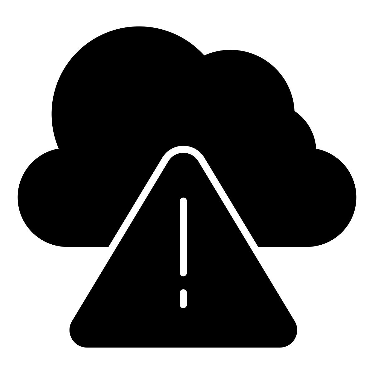 cloud error icon