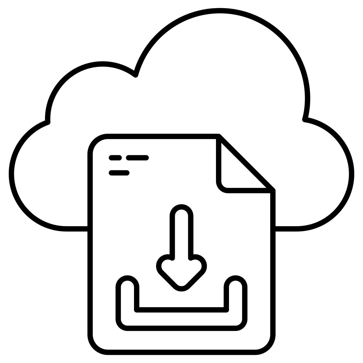 cloud dateidownload icon