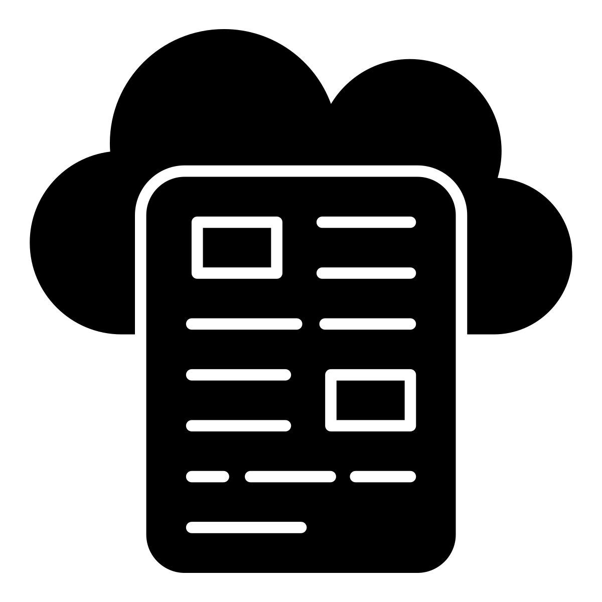 cloud file icon