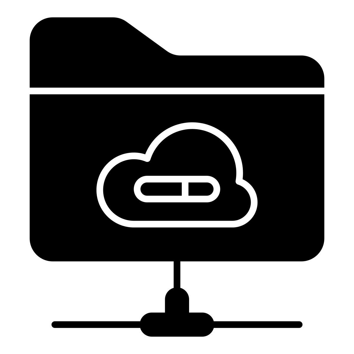 cloud folder icon