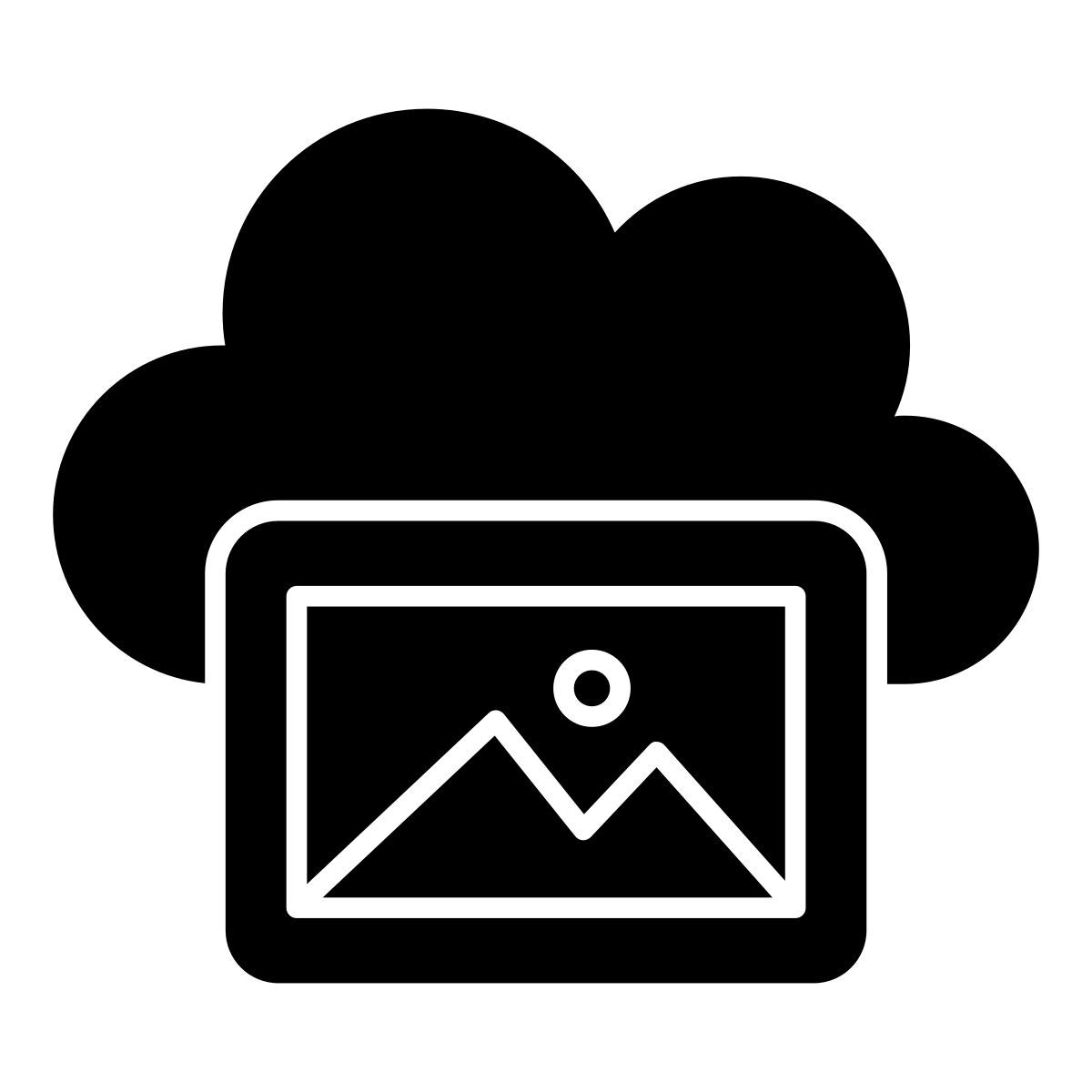 cloud gallery icon