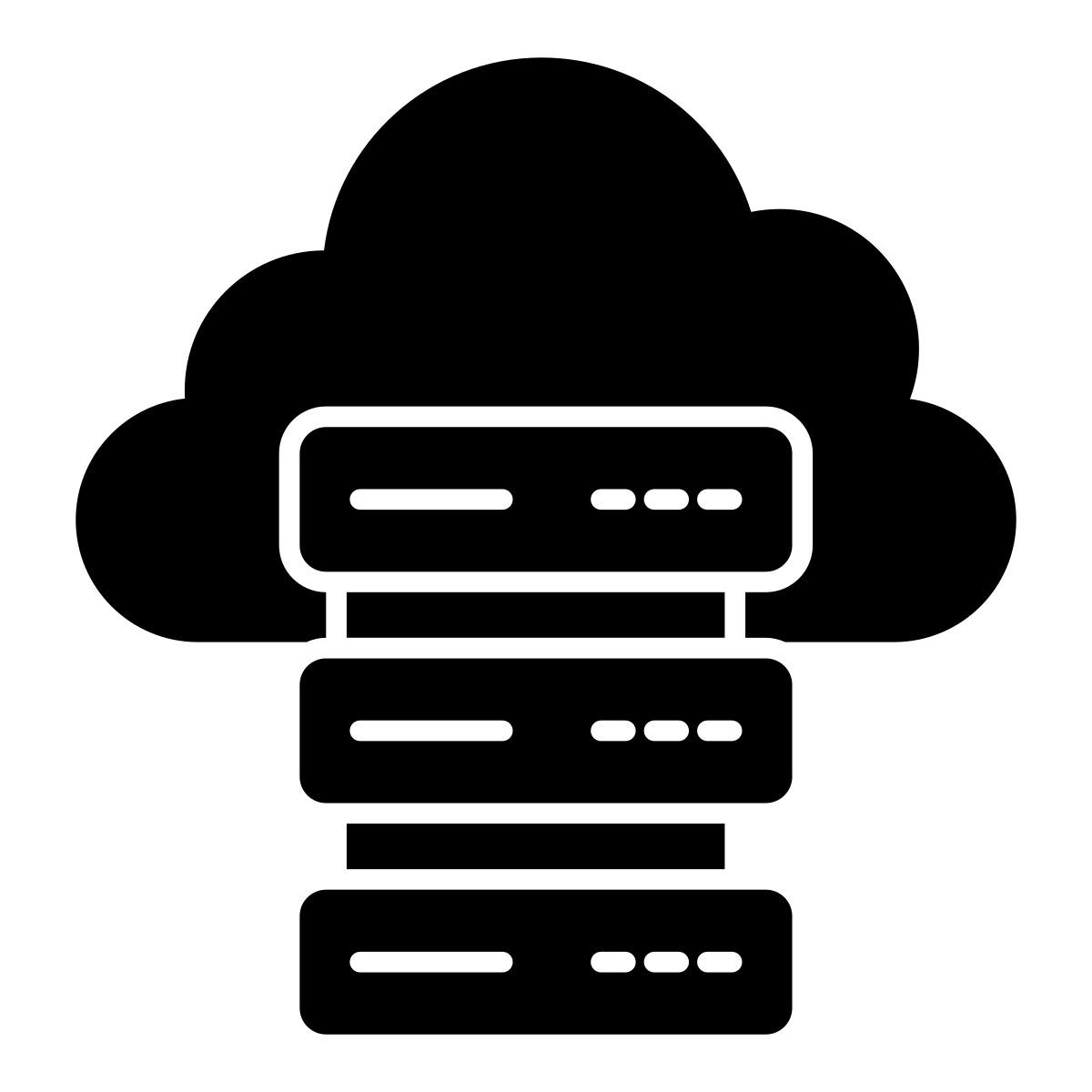 cloud hosting icon