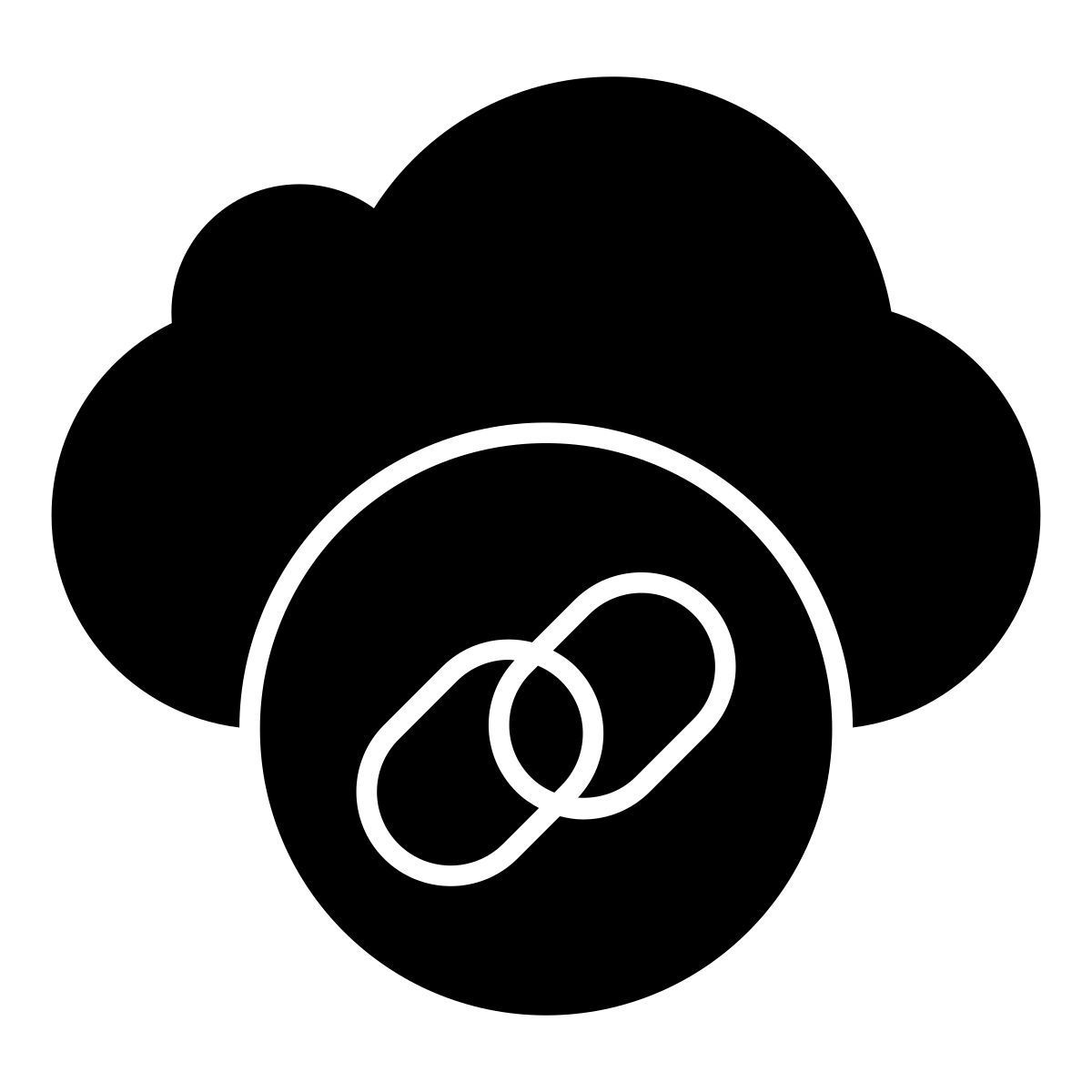 cloud linkage icon