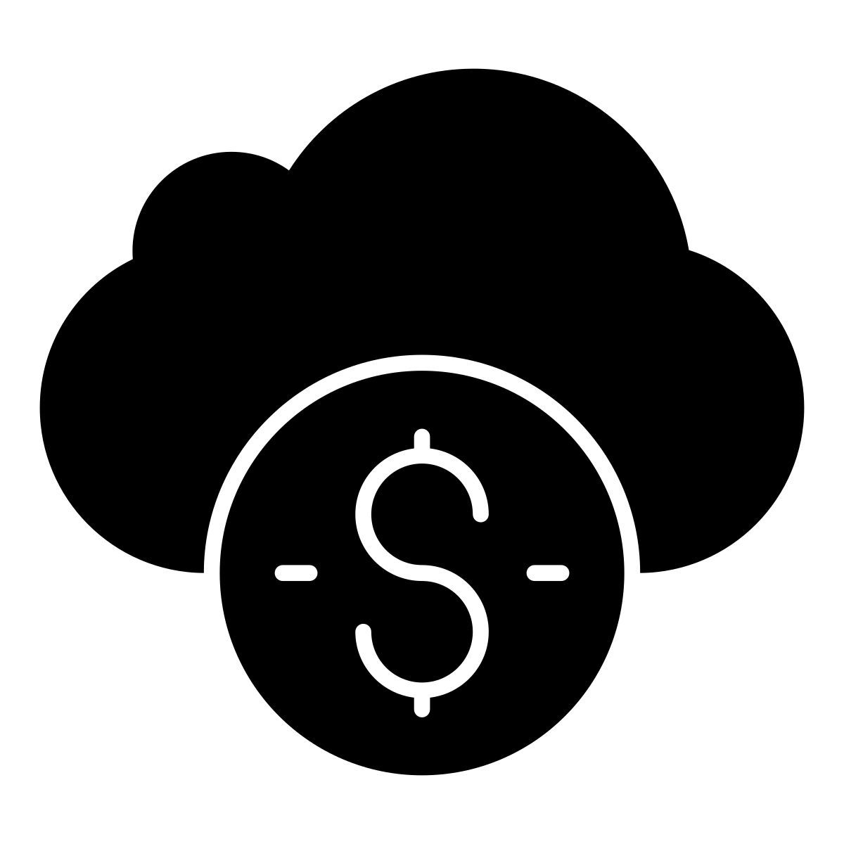 cloud money icon