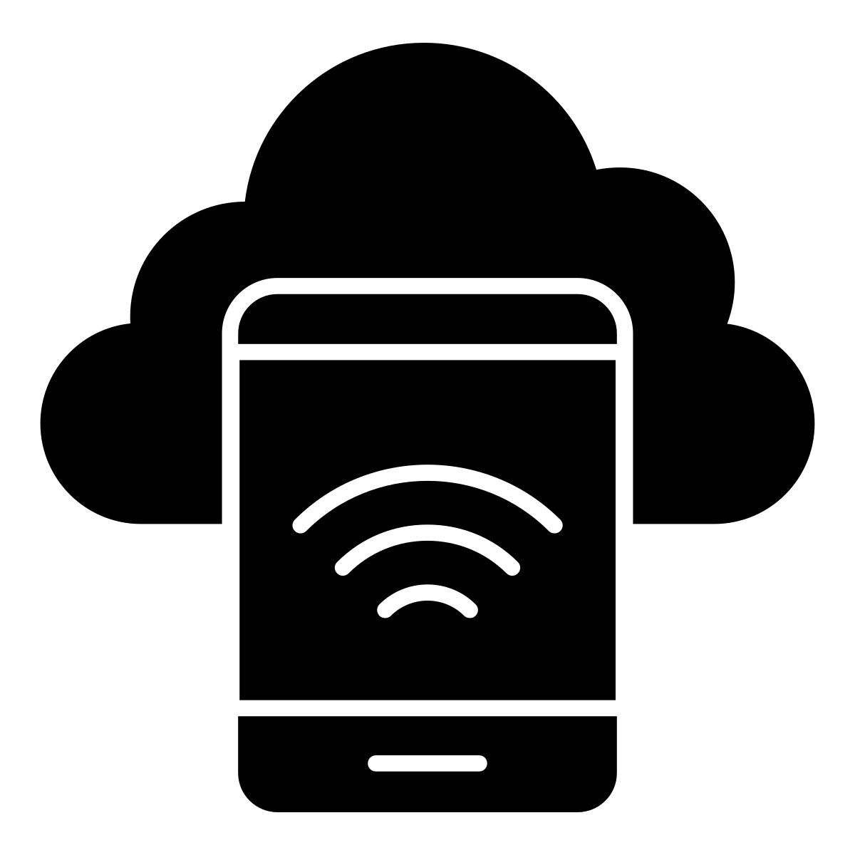 teléfono en la nube icon