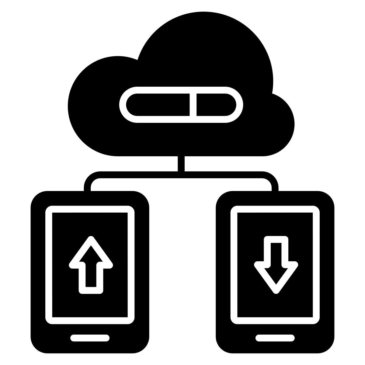 cloud phones icon
