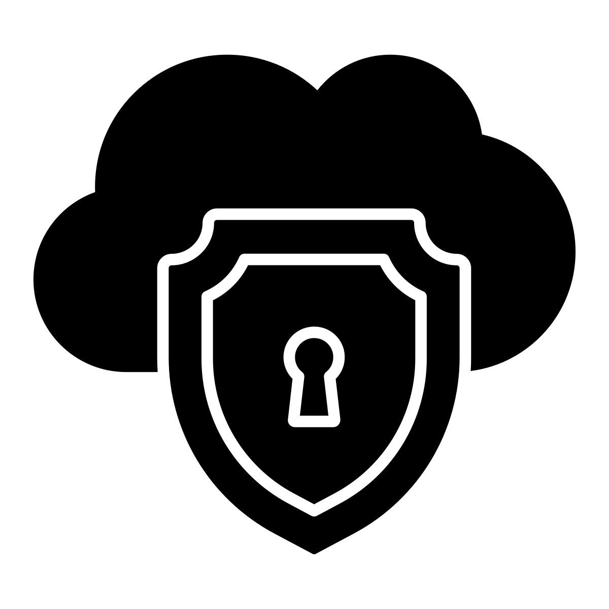 cloud protection icon