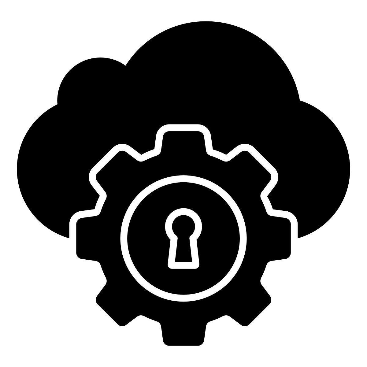 cloud security management icon
