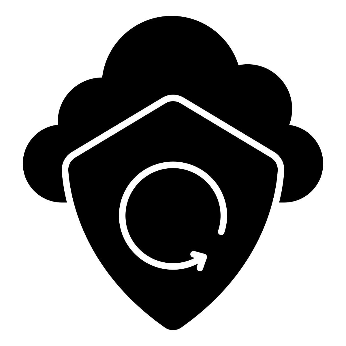 cloud security reload icon
