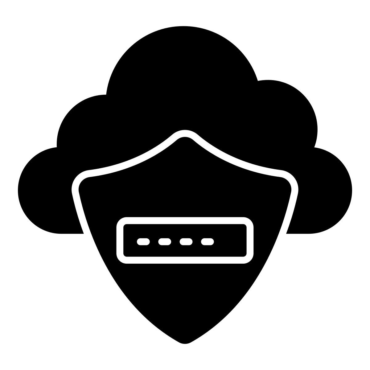 cloud security icon