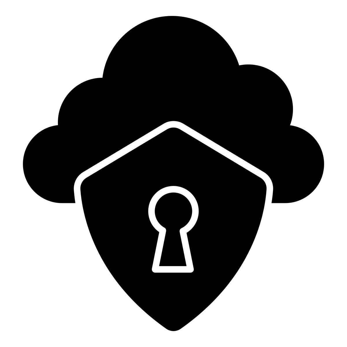 cloud security icon