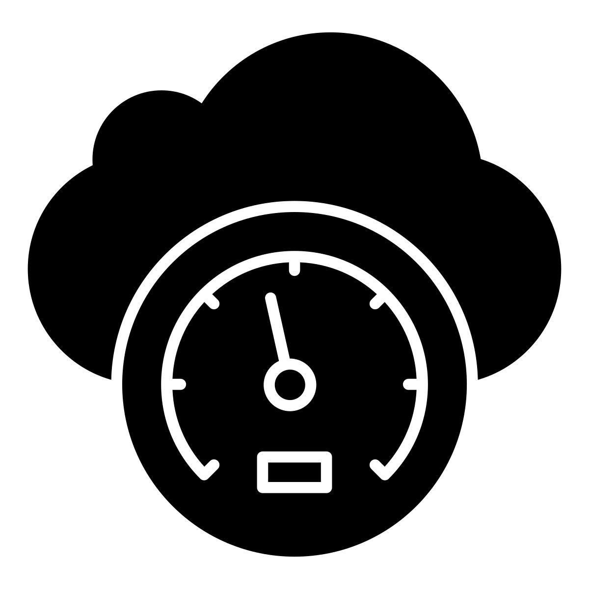 Velocità del cloud icon
