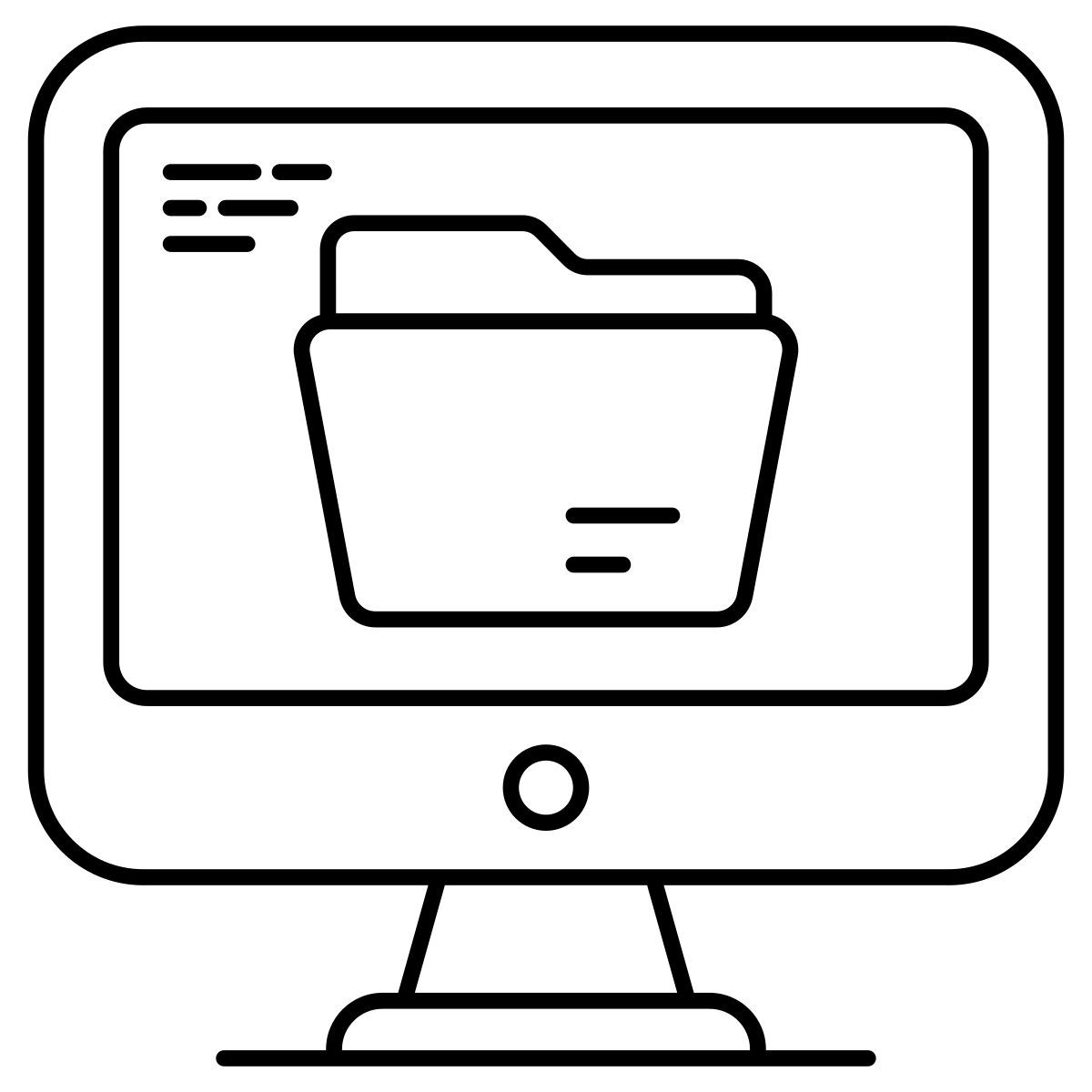 컴퓨터 폴더 icon